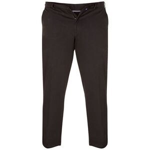 Duke Mens D555 Bruno Kingsize Chinos / Black